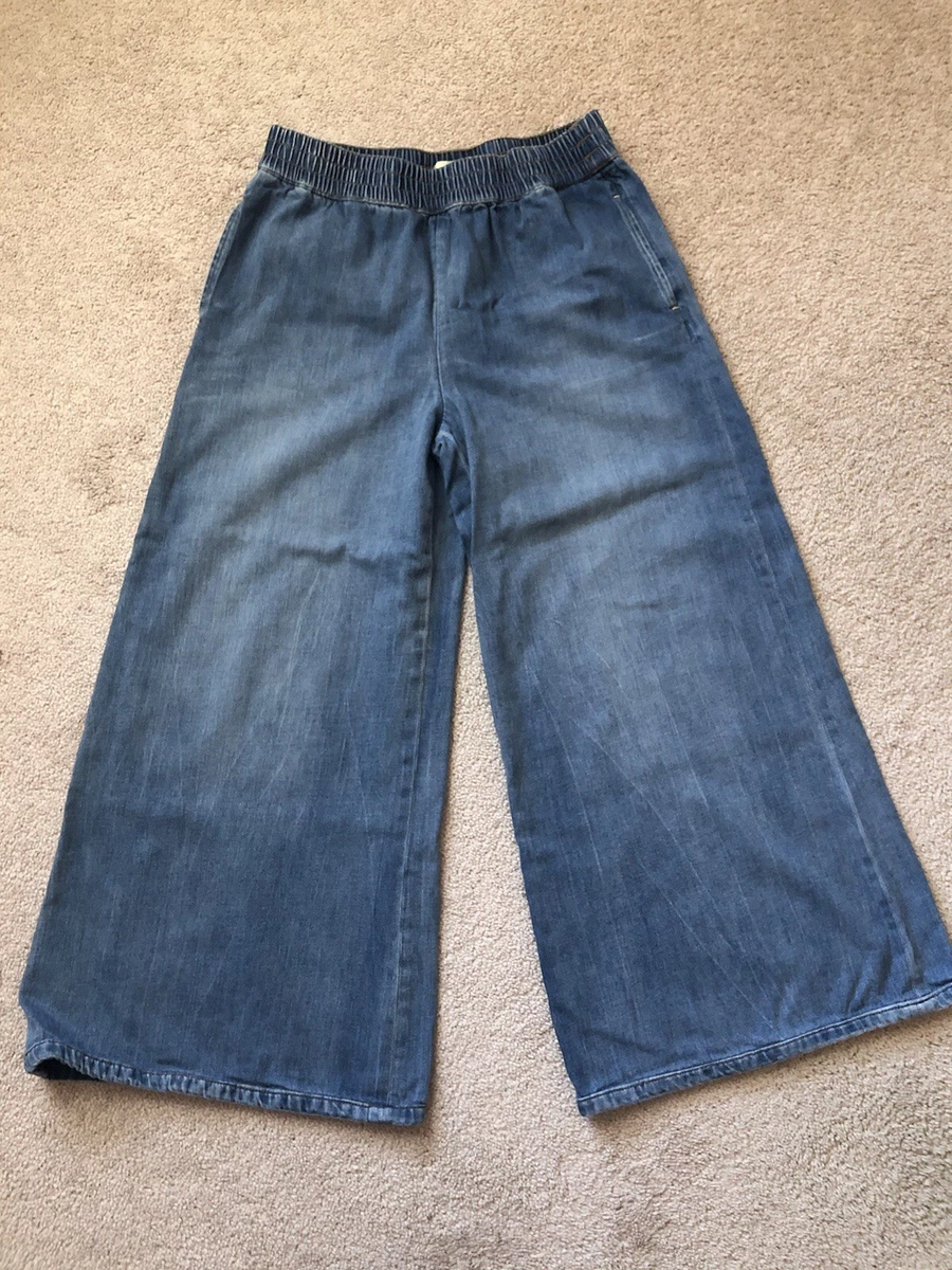 Jean Évasé Femme Alice + Olivia Roxie - Noir Taille 28 Avec Plumes
