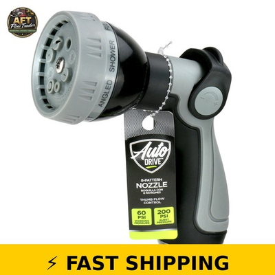 #ad #ad Auto Drive Car Wash Water Hose 8 Pattern Nozzle $33.99