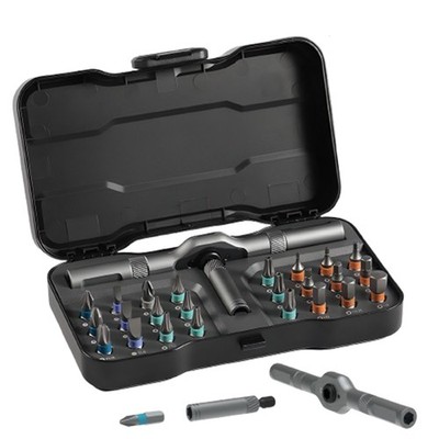 24-in-1 Ratchet Screwdriver Set, Magnetic Precision Bits with Detachable Hand...