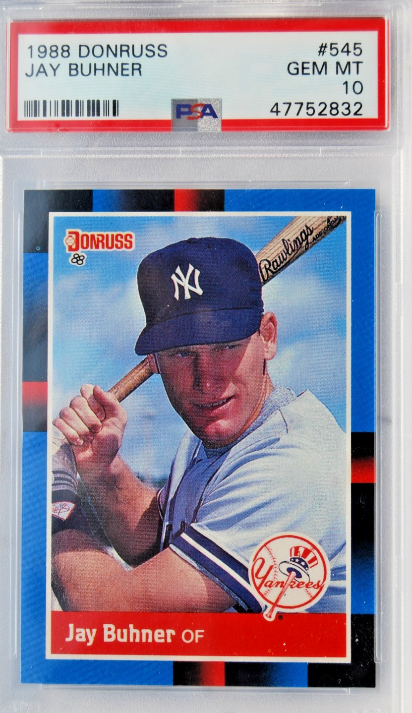 1988 Donruss #545  Jay Buhner RC PSA 10