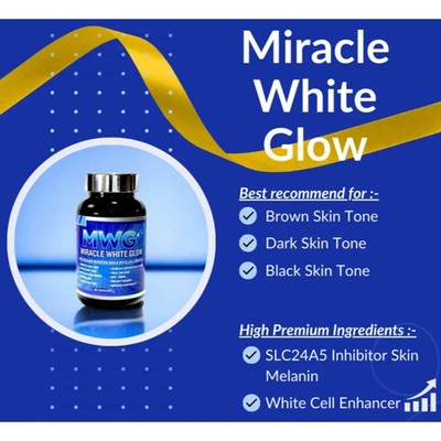 MWG Miracle White Glow Skin with SLC24A5 Inhibitor Premier Edition ( X 2 ) 