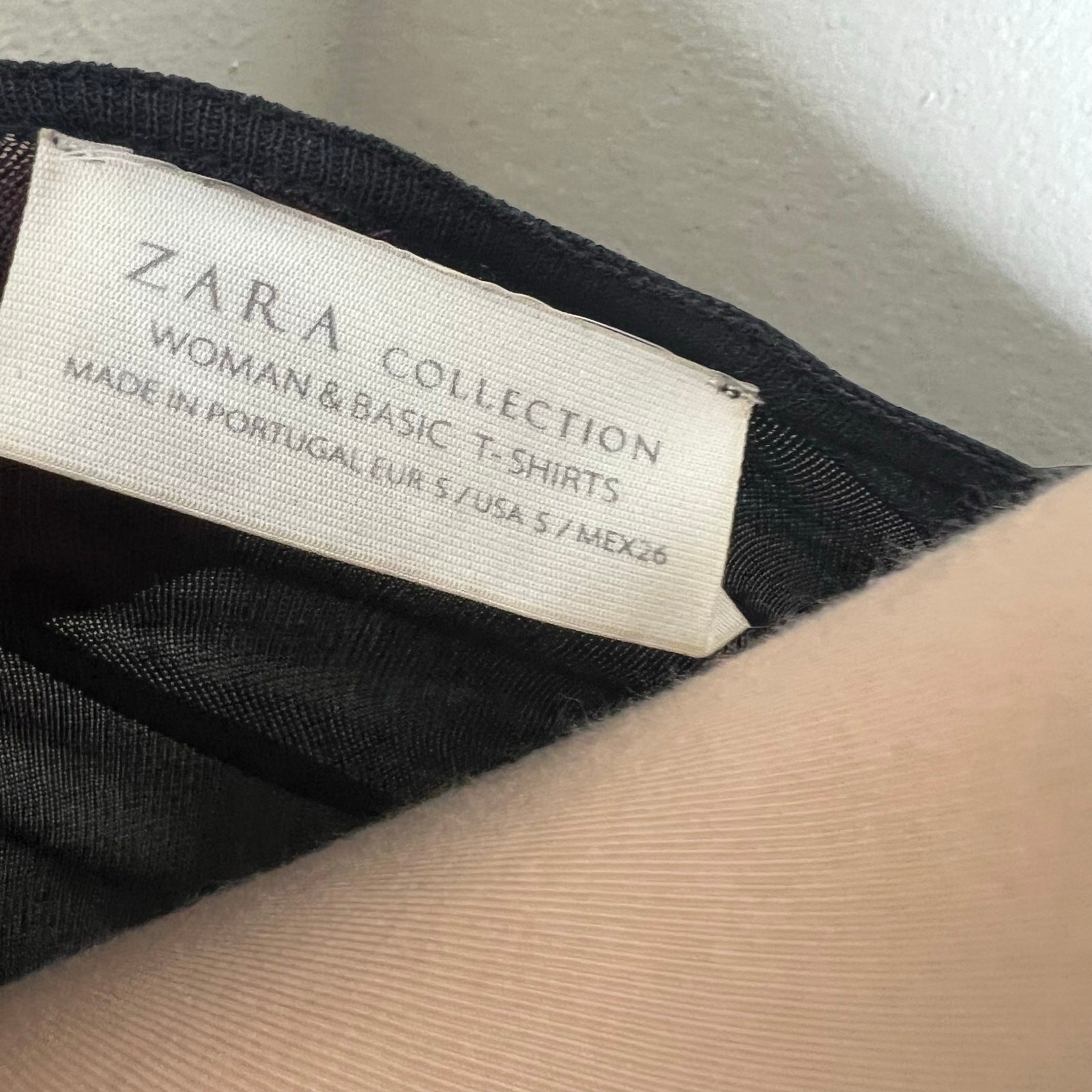 Zara Basic Collection Top Small Womens Sheer Mesh… - image 7