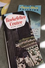 NYC tourist Souvenir Brochures Rockefeller Center & Empire State Building 1950’s