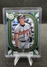 Coby Mayo 2025 Topps Tribute #92 Green /99 RC