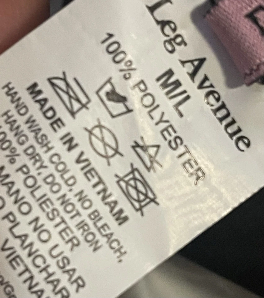 Sexy  French Maid Halloween Costume Adult Size Medium/Large - Image 4 of 4