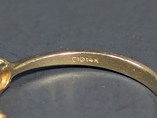 CID 14k Yellow Gold Tanzanite Ring Size 7 Thailand - Picture 15 of 24