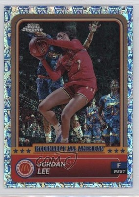 2024 Topps Chrome McDonald's All American McFlurry Refractor Jordan Lee #18 1mo2