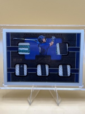 2023 Panini Three and Two #FCS-GG Gabriel Gonzalez Full Count Swatches Black /10
