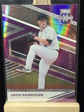 Drew Rasmussen #171 Status Purple /249 (RC) - 2020 Panini Elite Extra Edition