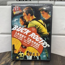Buck Rogers DVD 1939 Larry Crabbe Science Fiction Film Serial 12 Episodes