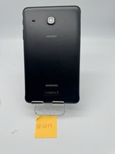 Samsung Galaxy Tab E 8.0 16GB Black Verizon Broken Glass Passcode Locked
