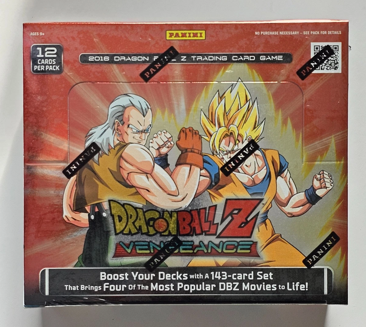 Dragon Ball Z TCG Sealed Collectible Card Game Boxes in English