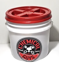 Chemical Guys Car Wash Kit Bucket & Dirt Trap set w/ Microfiber Glove and Mitt