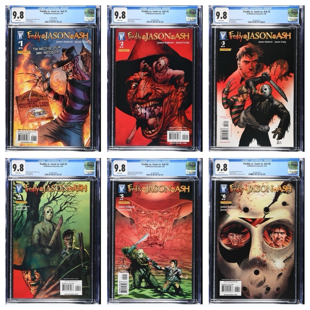 Freddy Vs. Jason Vs. Ash #3 Value - GoCollect