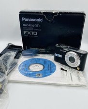 Panasonic Lumix DMC-FX10 Compact Camera–Like New w/ Box & All Accessories