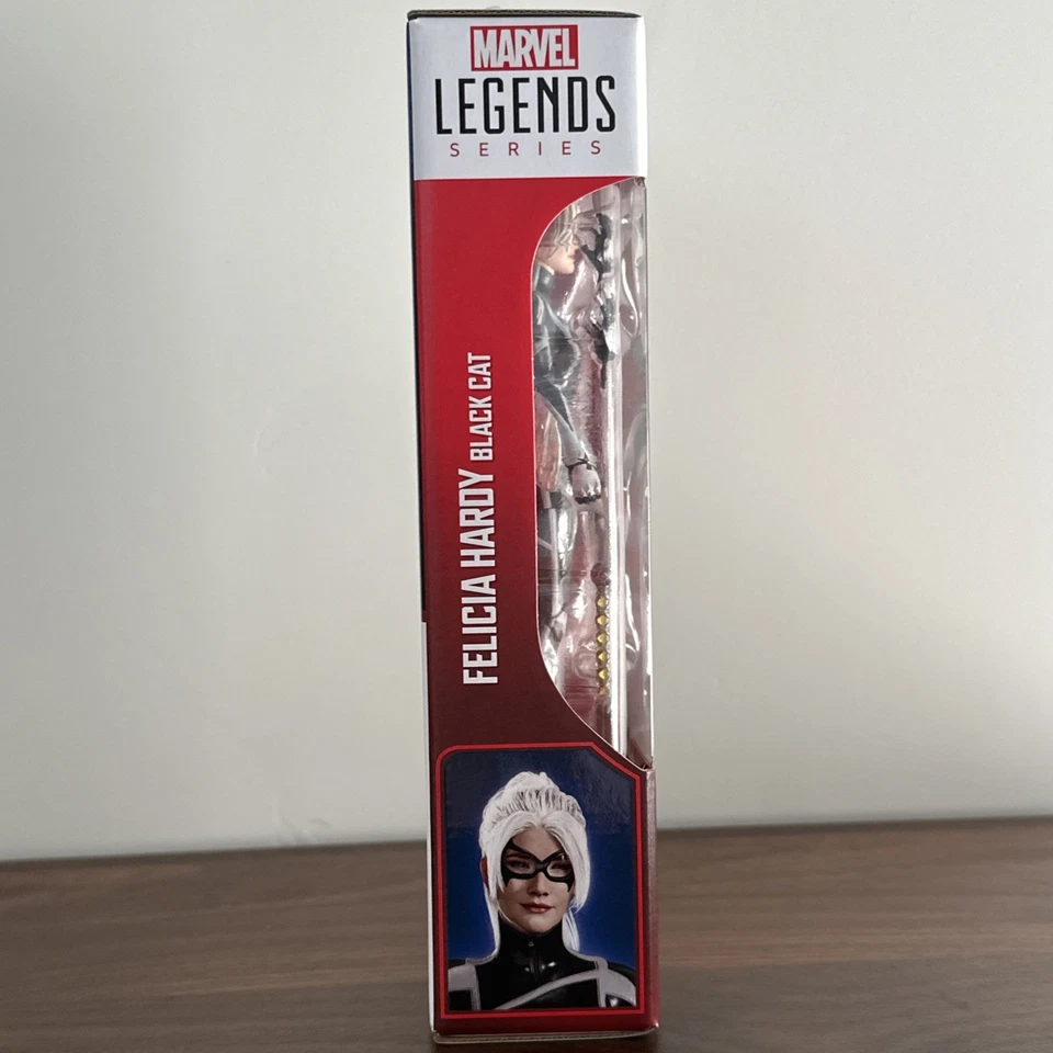 Figura de acción Marvel Legends GamerVerse SpiderMan 2 Felicia Hardy Black Cat 6" Foto 4 de 4