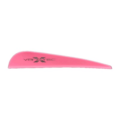 100 Pack Vanetec Vanes 3'' V-Max Archery Arrow Vanes: Pink: 6.4 Grains Each