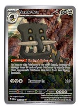 Carta Pokemon Bastiodon 093/084 Holo quasi nuova