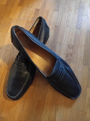 Damen Schuhe ÜBERGRÖSSE Moccasin von ''Sioux'' in schwarz, Grösse 10,5