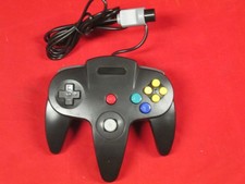 Nintendo Black Replacement Controller For N64...