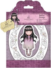 Santoro Gorjuss Collectables Rubber Stamps - Oops A Daisy Scrapbooking