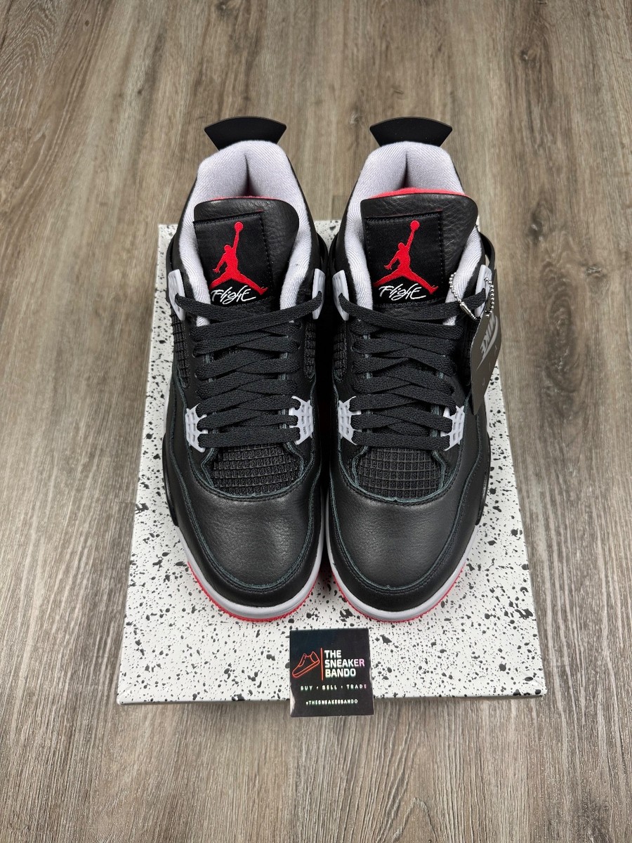Air Jordan 4 Retro Bred Reimagined SHIPS NOW! | eBay