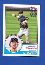 2018 Topps #83-46 Dansby Swanson *83 Style Anniversary*
