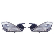 For Mazda 6 Headlight 2009 2010 Pair Passenger And Driver Side Halogen Ma2518127