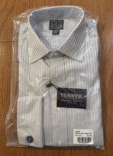 Jos A Bank Signature Dress Shirt Men s Regular Fit 16 X 32 NWT factory sealed