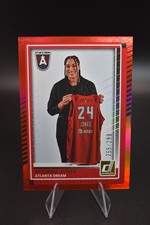Brionna Jones 2025 Donruss WNBA #45 /299 Red Color Match Atlanta Dream