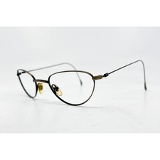 Brendel Eyeglasses Women Brown Metal Oval Cat Eye Frames 48-18-135