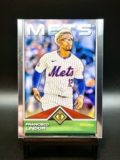 2024 Topps Transcendent Icons #75 Francisco Lindor IMAGE VARIATION B SSP Mets