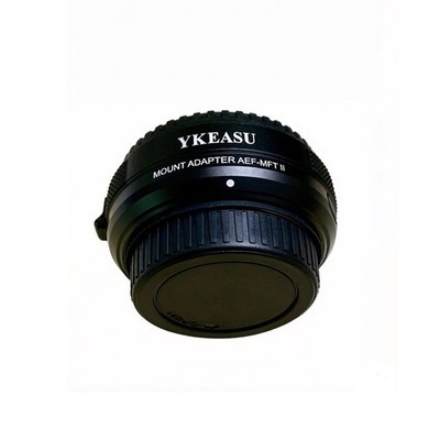 YKEASU AEF-MFT II Auto Focus Lens Mount Adapter for Canon EF Lens to Micro 4/3