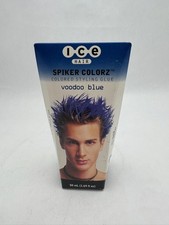 Joico Ice Hair Spiker Colorz Metallix Wicked Blue Styling Glue 1.69 fl oz.