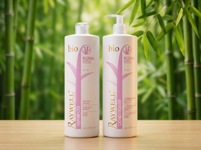 Raywell BOMA Smooth Haarpflege Set Conditioner Shampoo Haarglättung glättend Kur