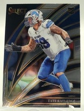 2025 SELECT TATE RATLEDGE CLUB LEVEL ROOKIE FOOTBALL CARD LIONS NFL 270