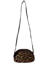 Borsa a tracolla DESMO in pelle marrone