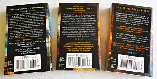 His Dark Materials The Trilogy by Philip Pullman 3 book boxed set PB Del Ray - Imagen 5 de 12