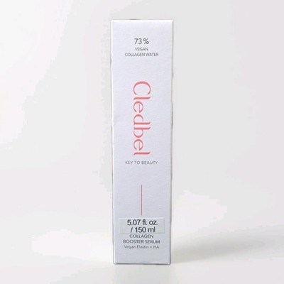 Cledbel Key To Beauty 73% Vegan Collagen Water Booster Serum 5.07 oz BB 02/27