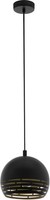 Schwarz Gold Moderne HäNgelampe Pendelleuchte 1X40W/E27 22,5X110 [Cm]