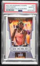 2021 Goodwin Champions Exquisite Collection Rookies /149 Coco Gauff PSA 10 0ue8