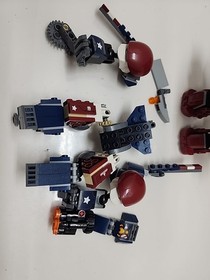 Incomplete Lego 76031 76077 No Minifigs Parts Hulk Buster Detroit Steel Marvel
