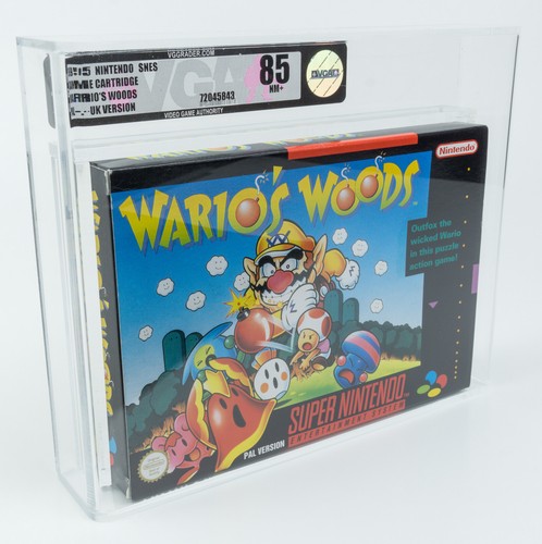 Super Nintendo *Wario's Woods* SNES Neu / New VGA 85 NM+ - Picture 8 of 9