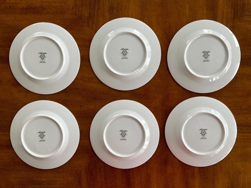 FREE SHIPPING SET of 6 NORITAKE MAYFLOWER 6 3/8” BREAD PLATES Pattern 2351;Japan - Picture 3 of 6
