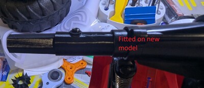 Repair Rear Axle Spindle For Monster Jam MEGA Grave Digger RC Truck- 3d printed