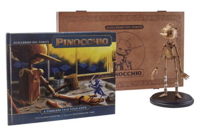 Guillermo Del Toro's Collectors Set SIGNED Book + Pinocchio