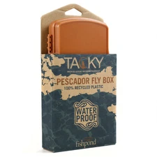 Fishpond TACKY Pescador Fly Box - Burnt Orange - Size Medium - FREE SHIPPING