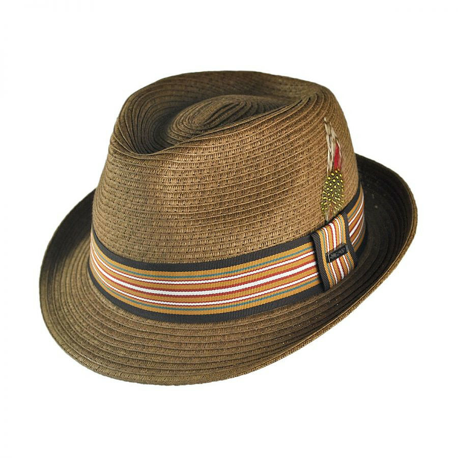 Jaxon Hats Ridley Toyo Straw Trilby Fedora Hat | eBay