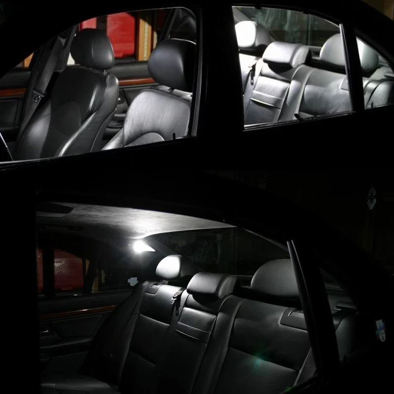 Juego completo interior LED BMW E39 E38 Premium blanco premium Canbus sin errores Foto 3 de 4