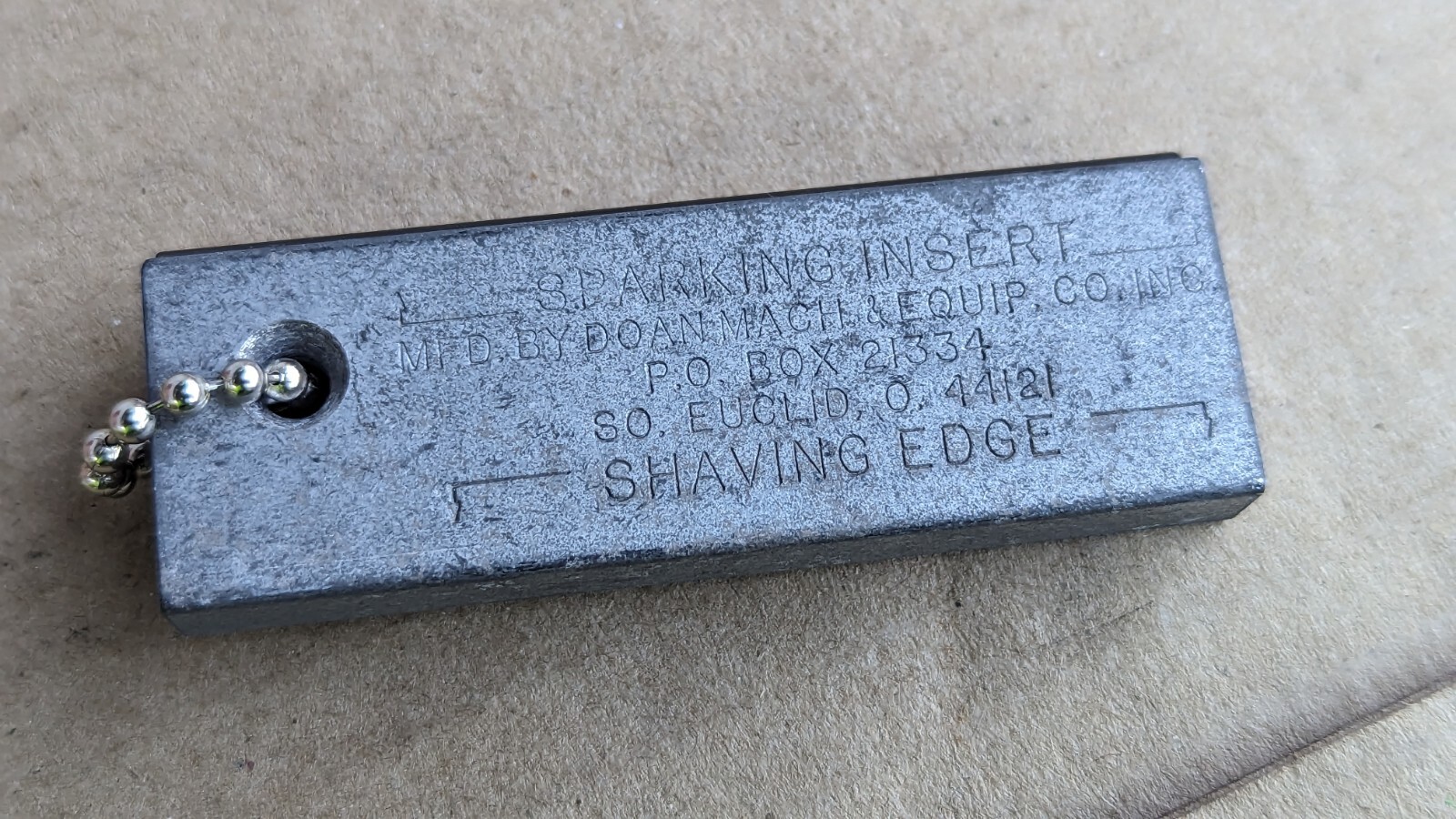 1 VINTAGE US Military Magnesium Fire Starter UNUSED PREOWNED NSN 1680